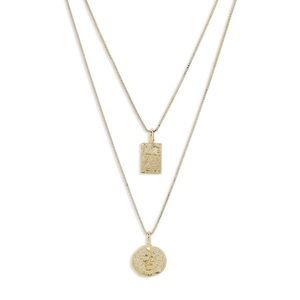 Gold plated necklace